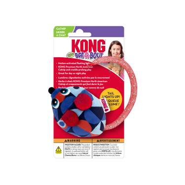 Kong Bat-A-Bout Flicker Mouse Cat Toy -